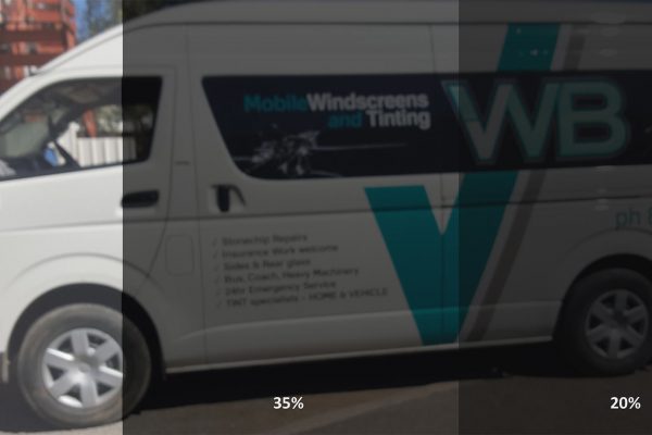 window tinting professional service by WB Windscreen & Tinting